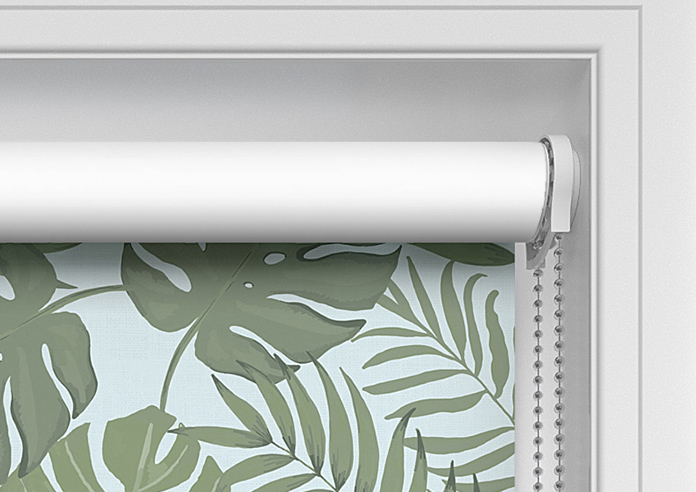 Lush Palms, Sky Blue - Twist&Fit Roller Blind - Image 11